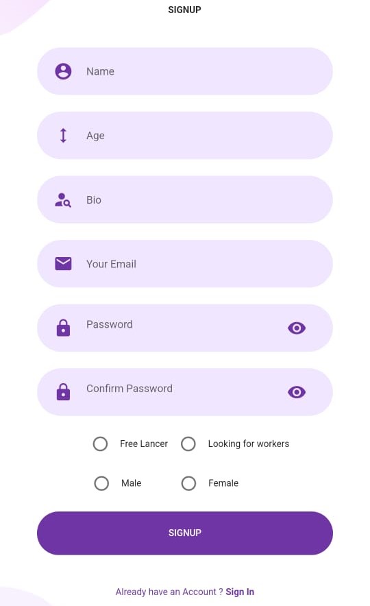 Mobile Application